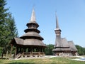 Monastery Sapanta-Peri, Maramures, Romania Royalty Free Stock Photo